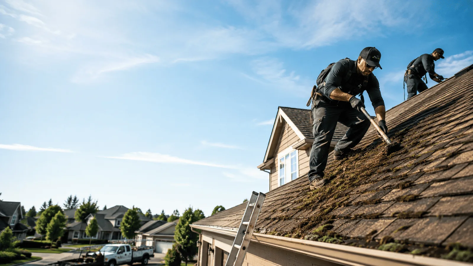Roof Moss Removal in Middleburg, OH near me